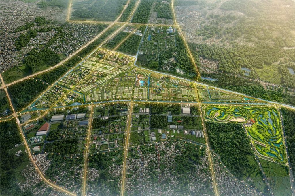 Phối cảnh tổng quan Vinhomes Saigon Park tại Hóc Môn